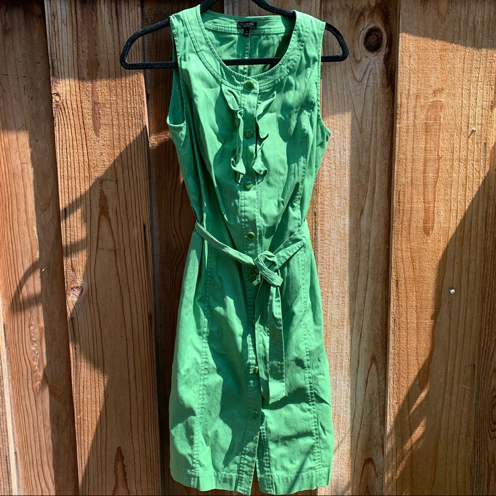 Green 70s Dress